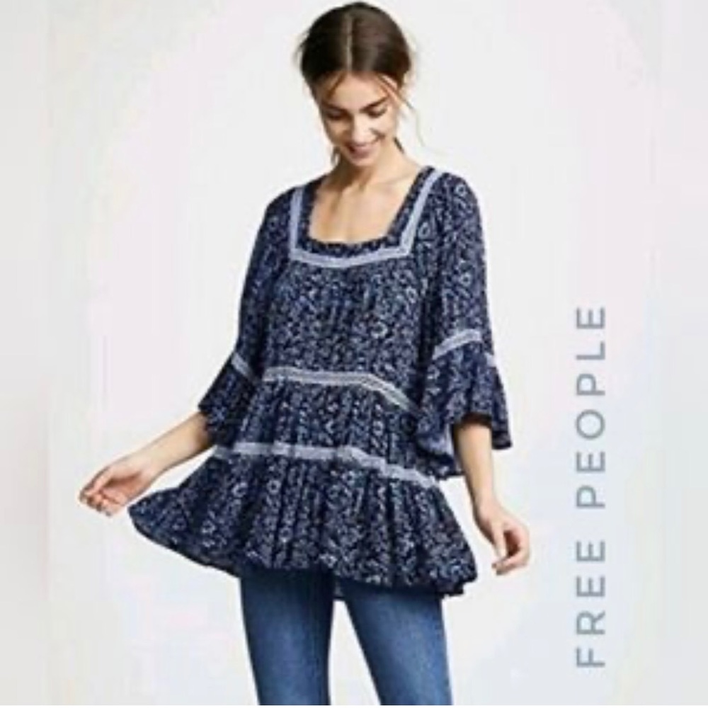 Free People Boho Top